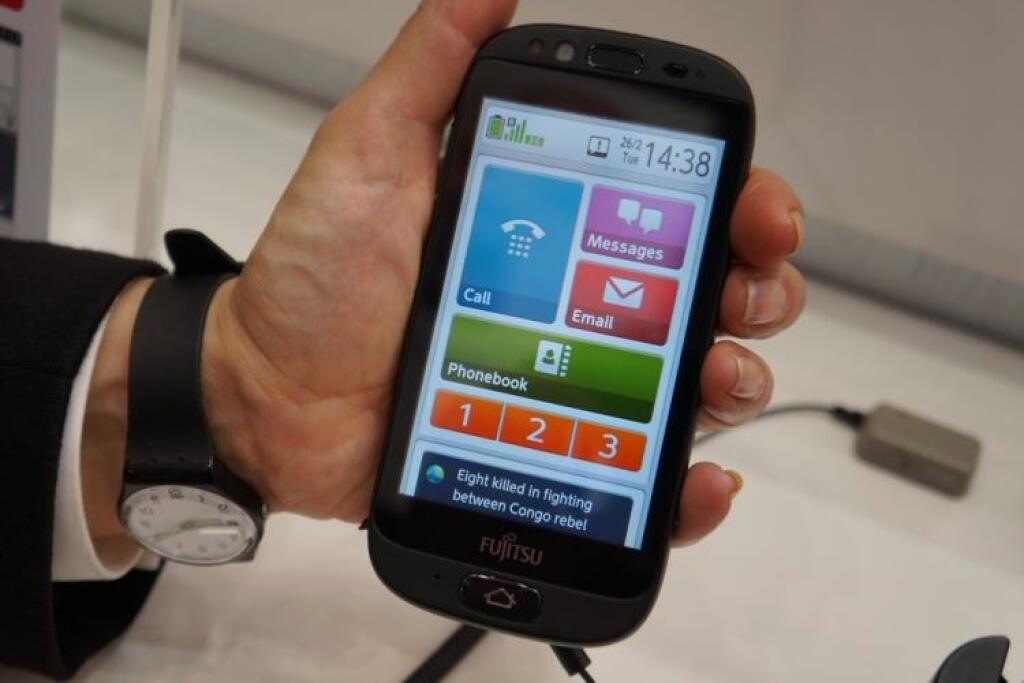 Fujitsu upravilo Android à la Windows Phone