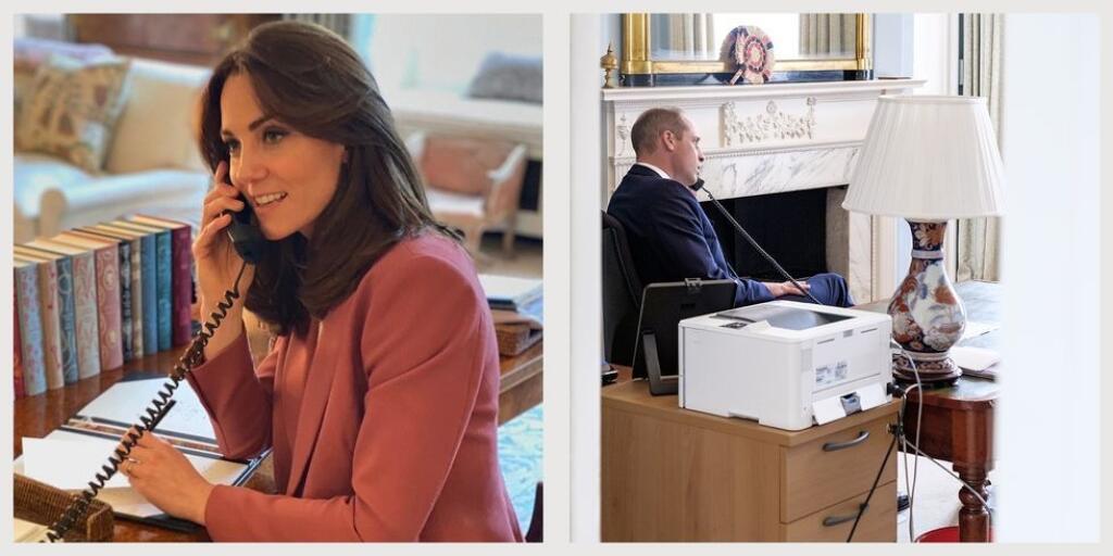 Kráľovské kancelárie sú hneď vedľa apartmánu Williama a Kate.