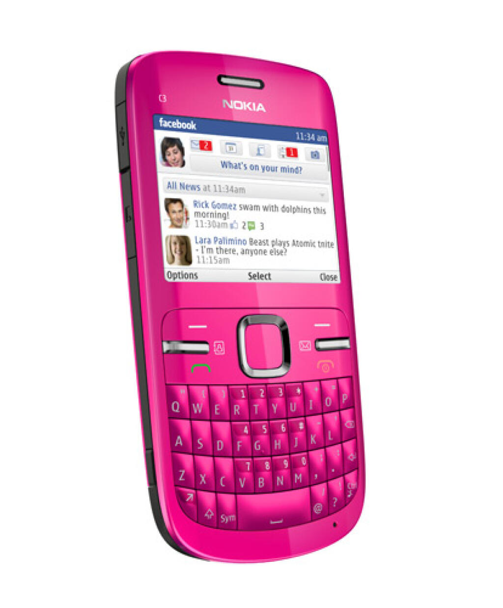Nokia C3: Ako spraviť najlacnejší QWERTY mobil