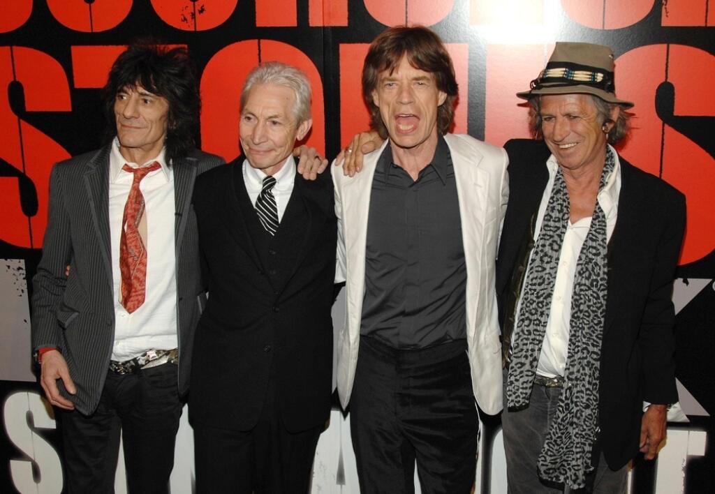 Ronnie,Wood,,Charlie,Watts,,Mick,Jagger,,Keith,Richards,At,Shine