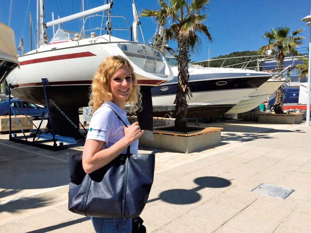 Boataround - zakladateľka online rezervačného systému na rekreačné lode Jana Escher