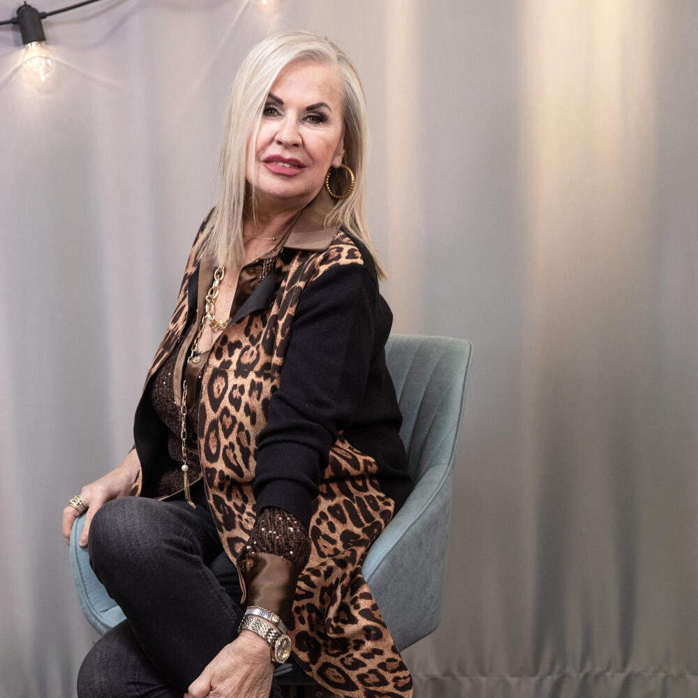 Na snímke je slovenská speváčka pochádzajúca z Galanty Eva Máziková.