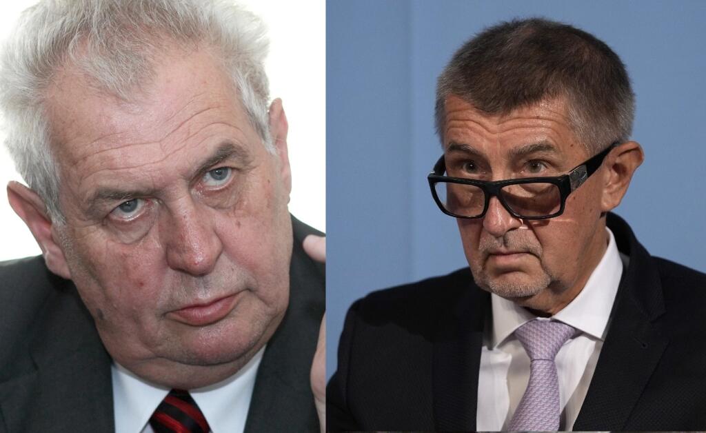 Miloš Zeman a Andrej Babiš