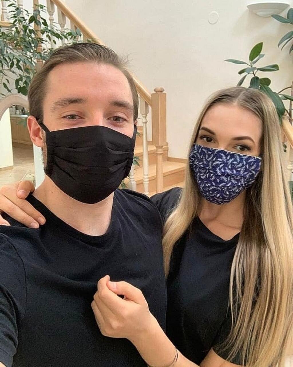Marko Daňou so svojou budúcou manželkou Petrou Polákovou.