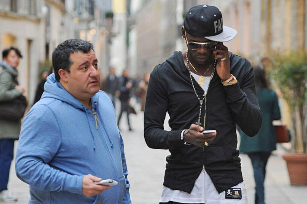 Mino Raiola s Mariom Balotellim.