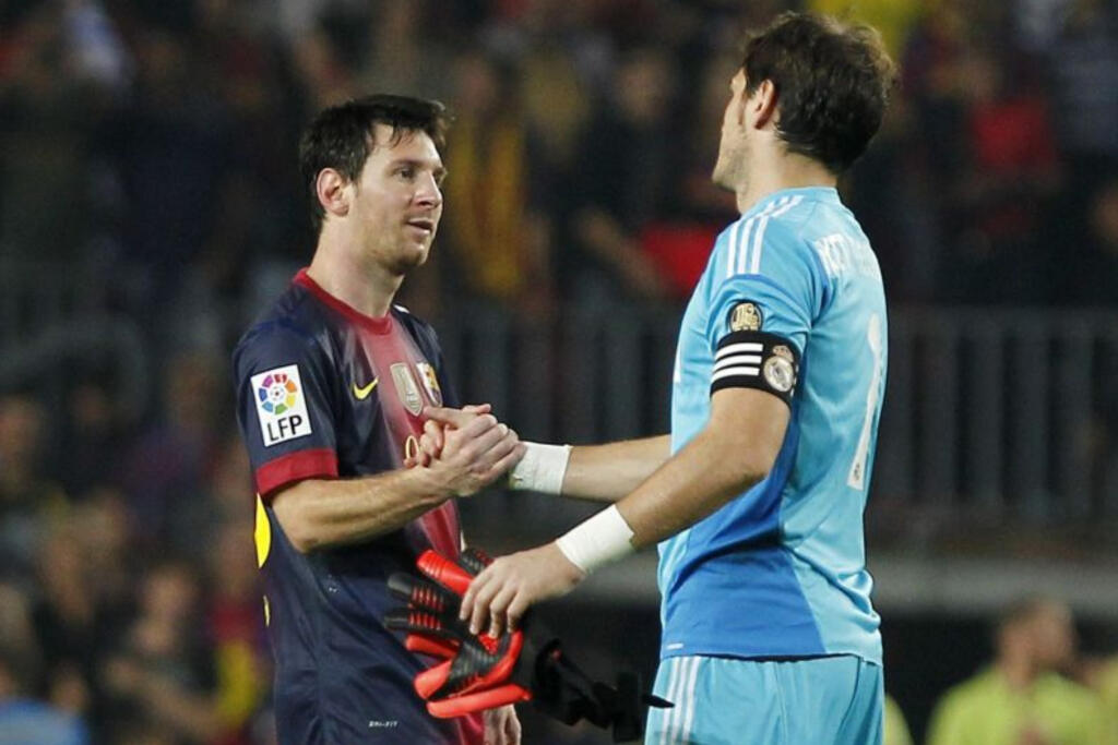 Casillas a Messi