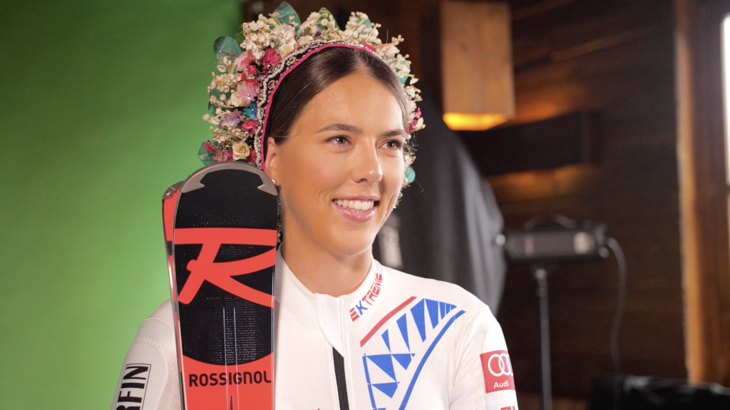 Petra Vlhová si pre svetový pphár v jasnej zapózovala v parte za 100-tisíc eur.