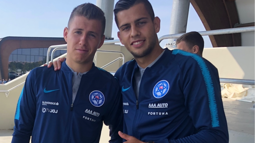 Samuel Mráz a Dávid Hancko