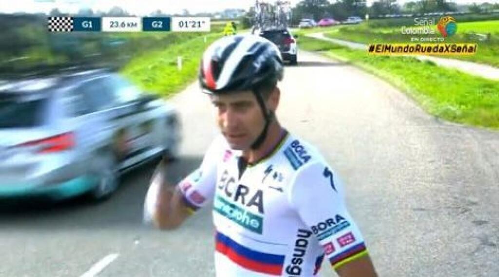 Peter Sagan od bolesti kričal a jeho dres mal niekoľko trhlín