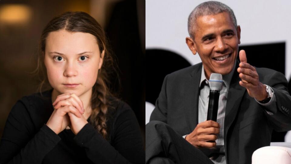 Greta a Barack Obama sú "tím"