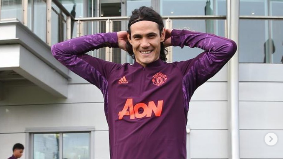 Edinson Cavani si na debut v drese Manchestru United ešte musí počkať.