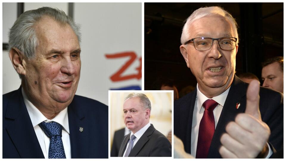 Zeman síce prvé kolo volieb vyhral, no Drahošovi vyjadrili podporu až piati neúspešní kandidáti. Otázne je, či voliči poslúchnu výzvy svojich favoritov.