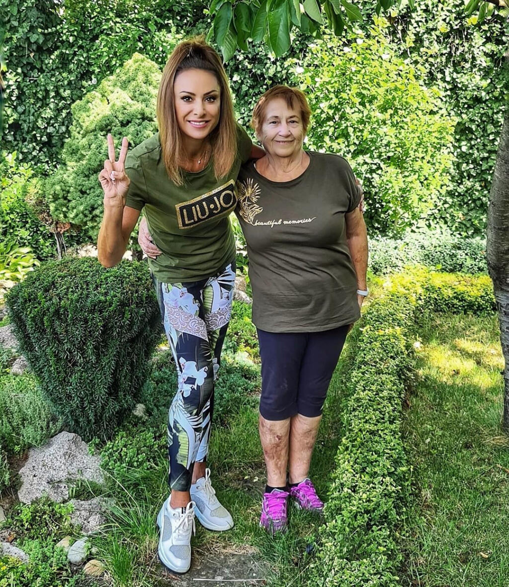 Zora Czoborová (54) a mama