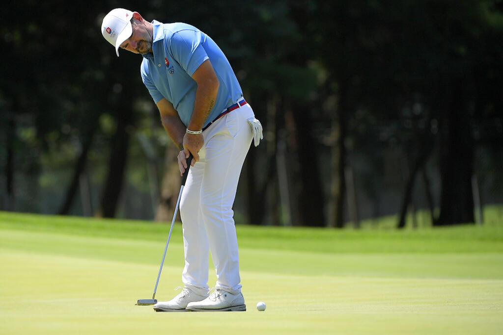 Slovenský golfista Rory Sabbatini vo štvrtom kole turnaja mužov počas XXXII. letných olympijských hier v Tokiu. FOTO TASR -  Michal Svítok
