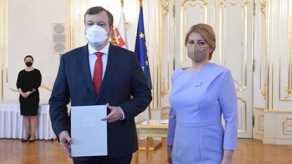 Milan Krajniak a Zuzana Čaputová