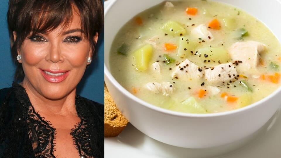 Kuracia polievka podľa Kris Jenner