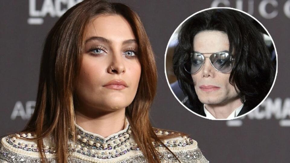 Paris Jackson a jej otec Michael.