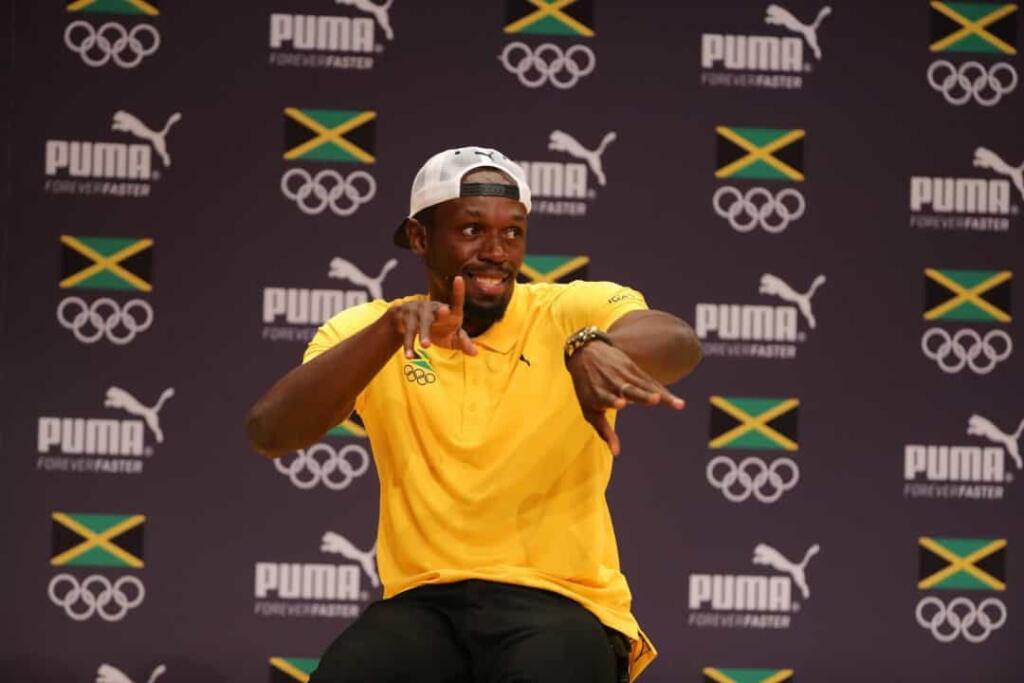 Najrýchlejší muž sveta - Usain Bolt.