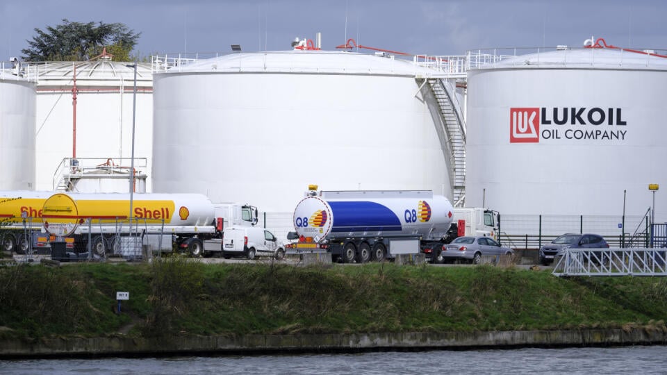 Lukoil Fuel Storage Tanks In Brussels