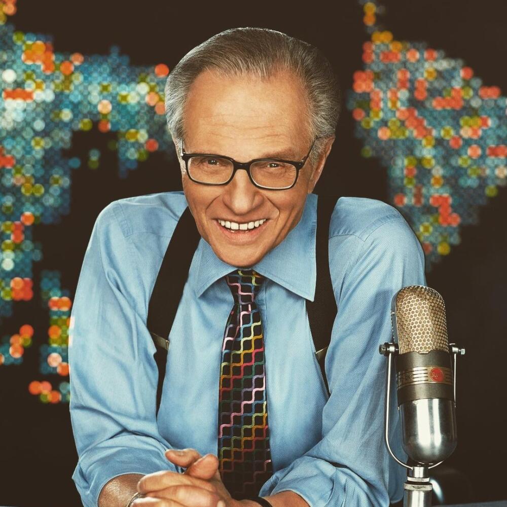 Moderátor Larry King
