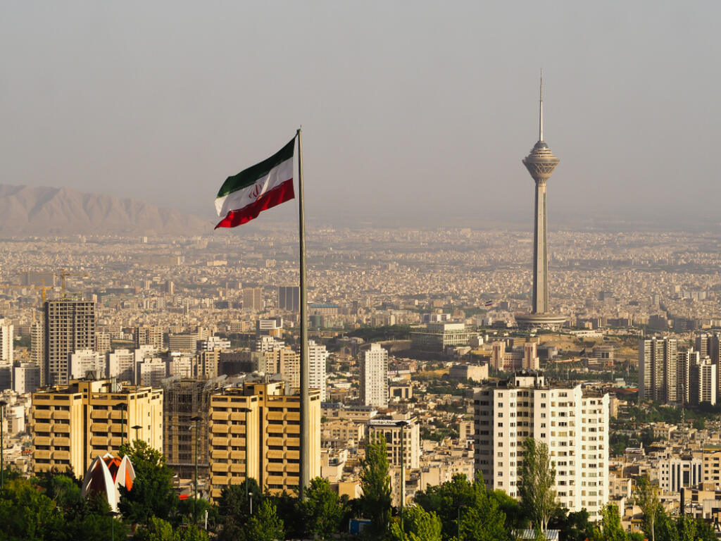 Tehran,iran-april,28,2019:,Skyscrapers,In,Tehran,,Iran