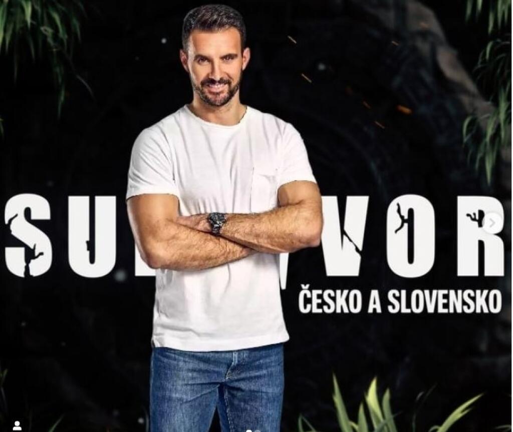 Moderátor šou Survivor Martin Šmahel
