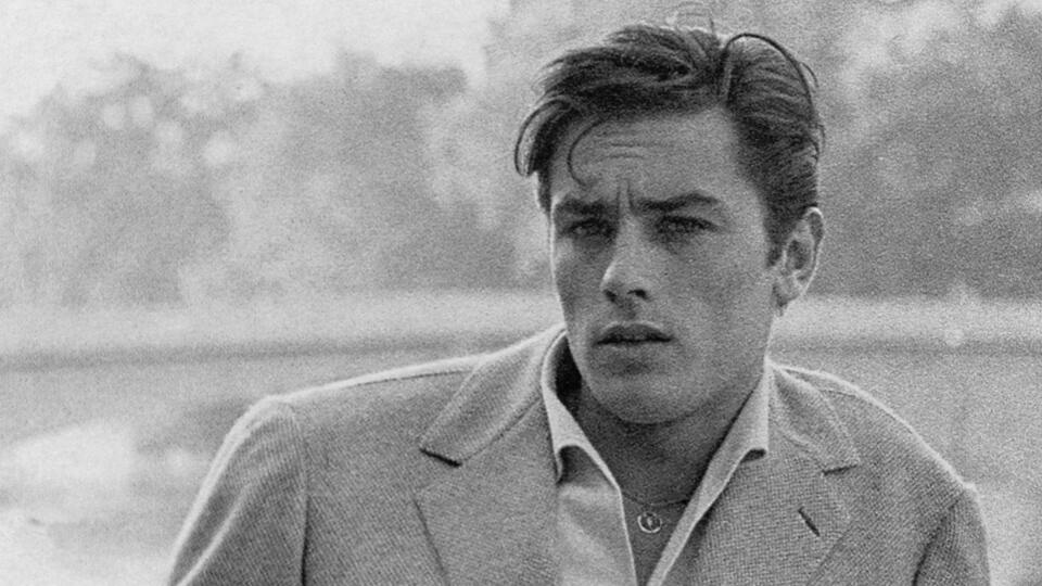 Francúzsky herec a lámač ženských sŕdc Alain Delon