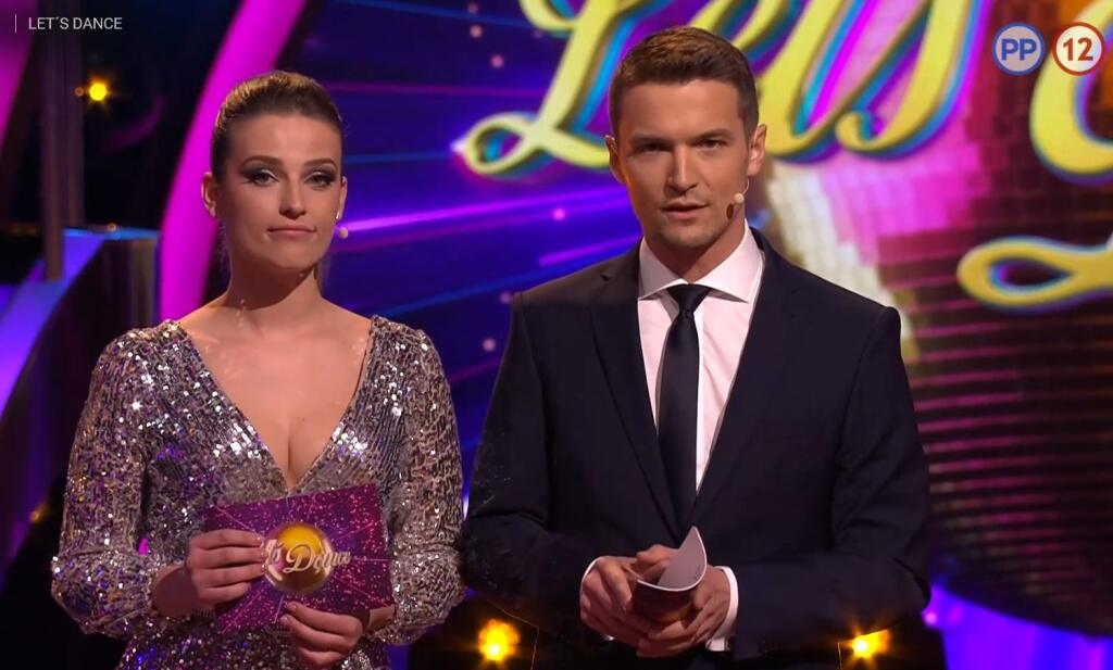 Moderátori Let's Dance Martina Zábranská a Viktor Vincze.