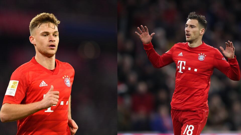 Joshua Kimmich a Leon Goretzka