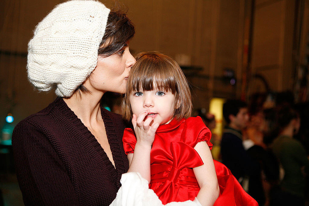 Suri Cruise ako malé dievčatko.