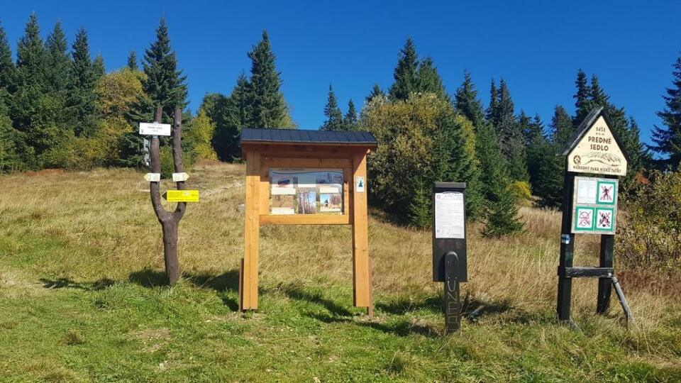 Náučné tabule na Kráľovej holli
