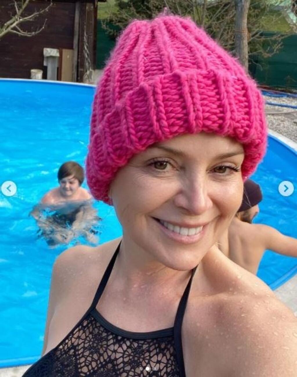 Zuzana Vačková si zamilovala otužovanie.