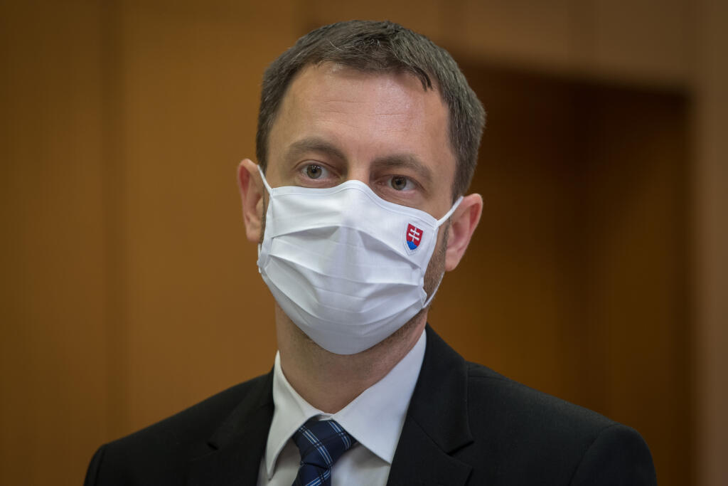 Minister financií Eduard Heger