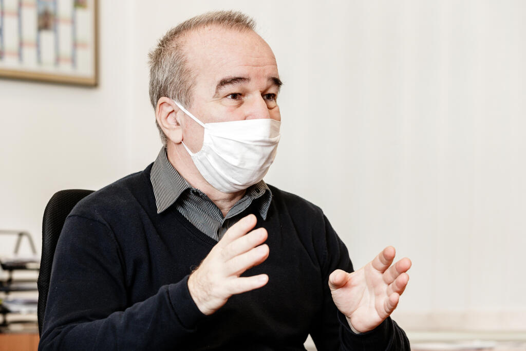 Na snímke prof. Ing. arch. Maroš Finka, PhD. z Ústavu manažmentu Slovenskej technickej univerzity.