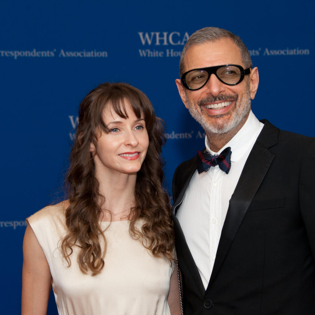 Washington,May,3,ââ?â?,Jeff,Goldblum,And,Girlfriend,Emilie,Livingston