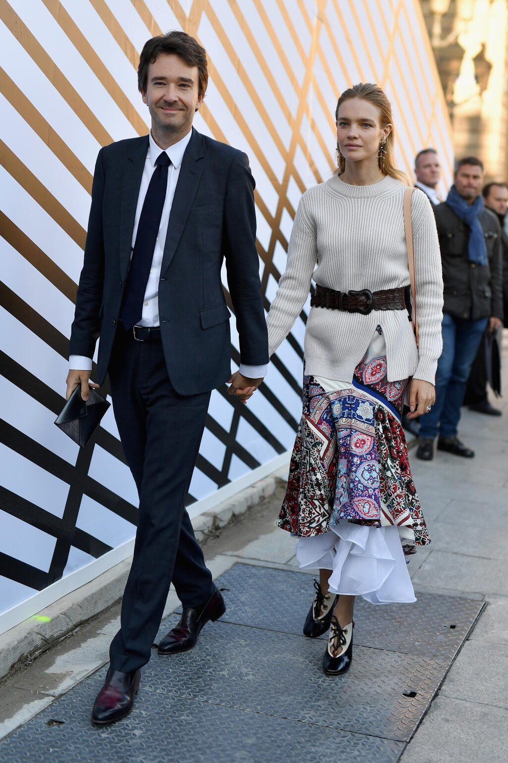 Natalia Vodianova so svojím druhým manželom, francúzskym obchodníkom Antoinem Arnaultom.