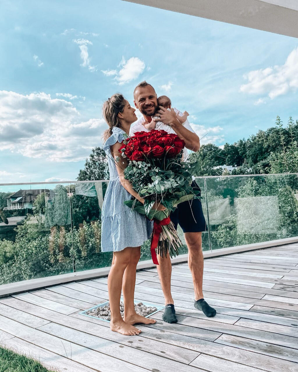 Šťastná rodinka Gáboríkovcov, už pár mesiacov sú traja