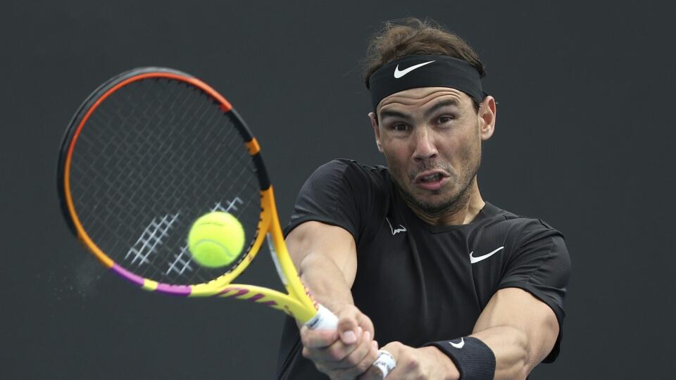 Na snímke španielsky tenista Rafael Nadal.