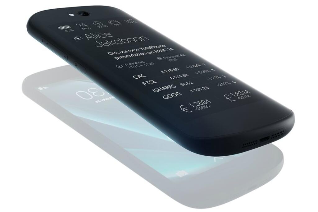 YotaPhone: Kindle a smartfón v jednom