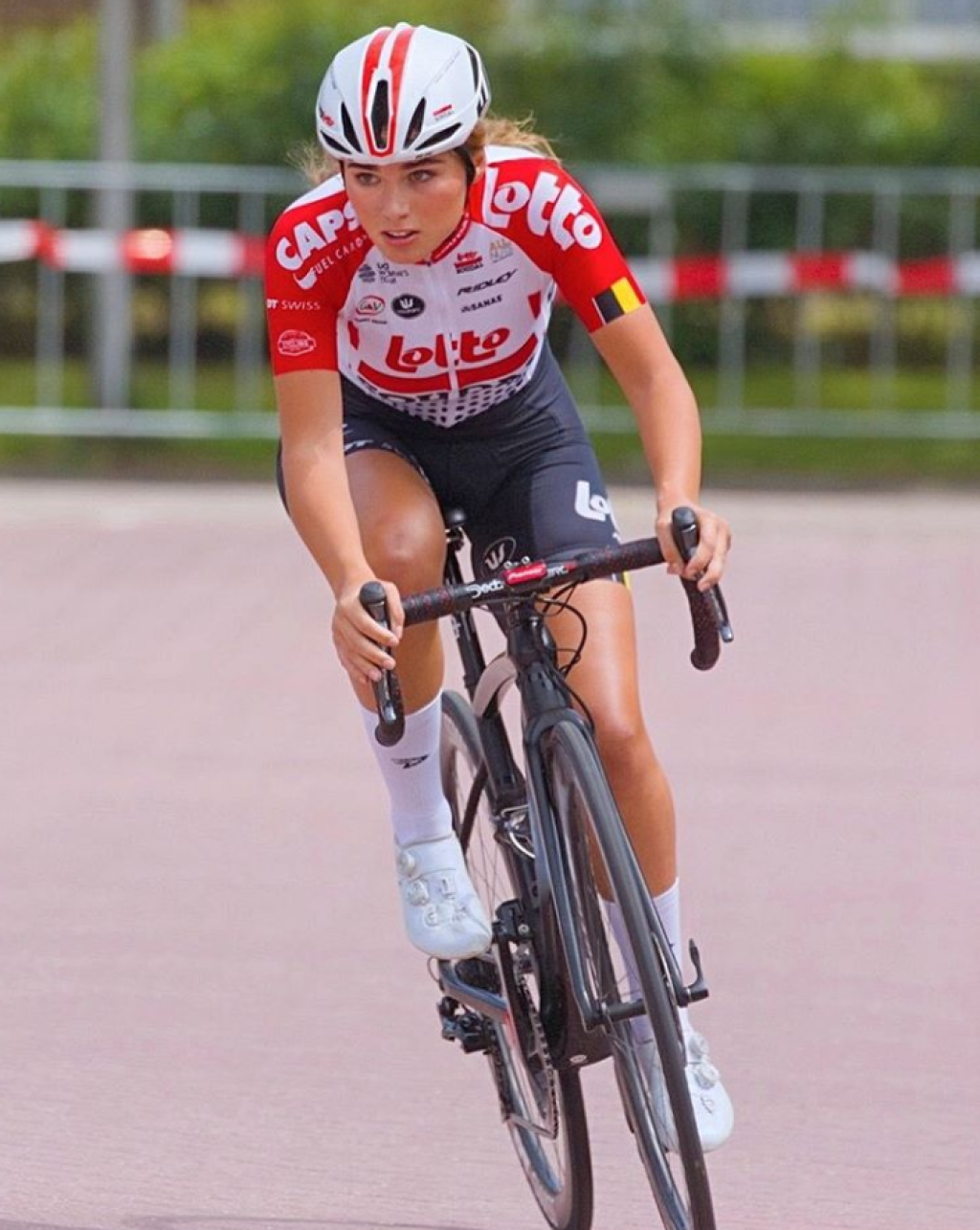Moonenová strávila časť kariéry v tíme Lotto-Soudal Ladies.