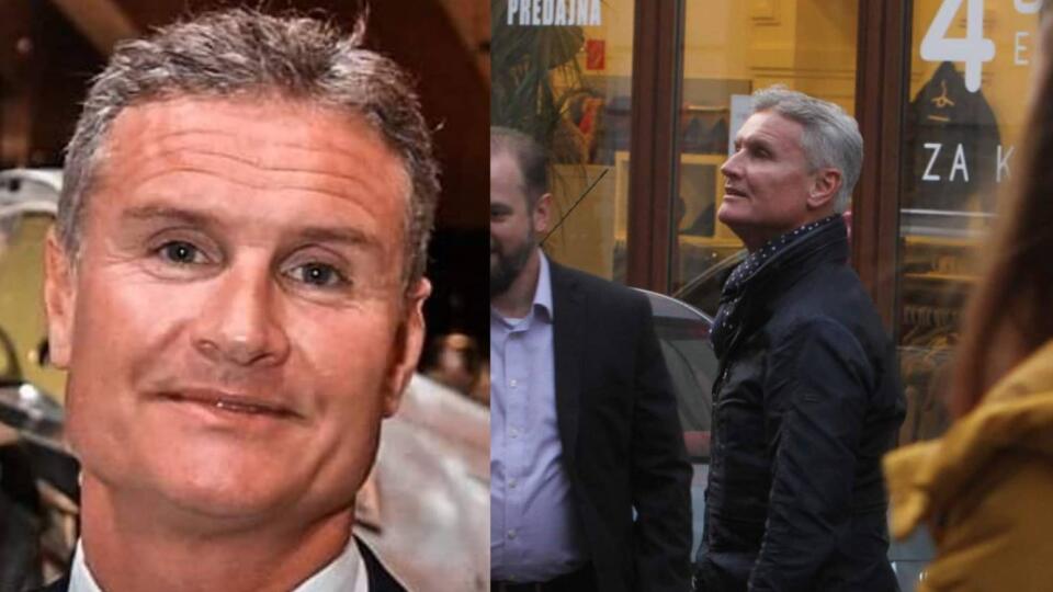 David Coulthard je v Bratislave