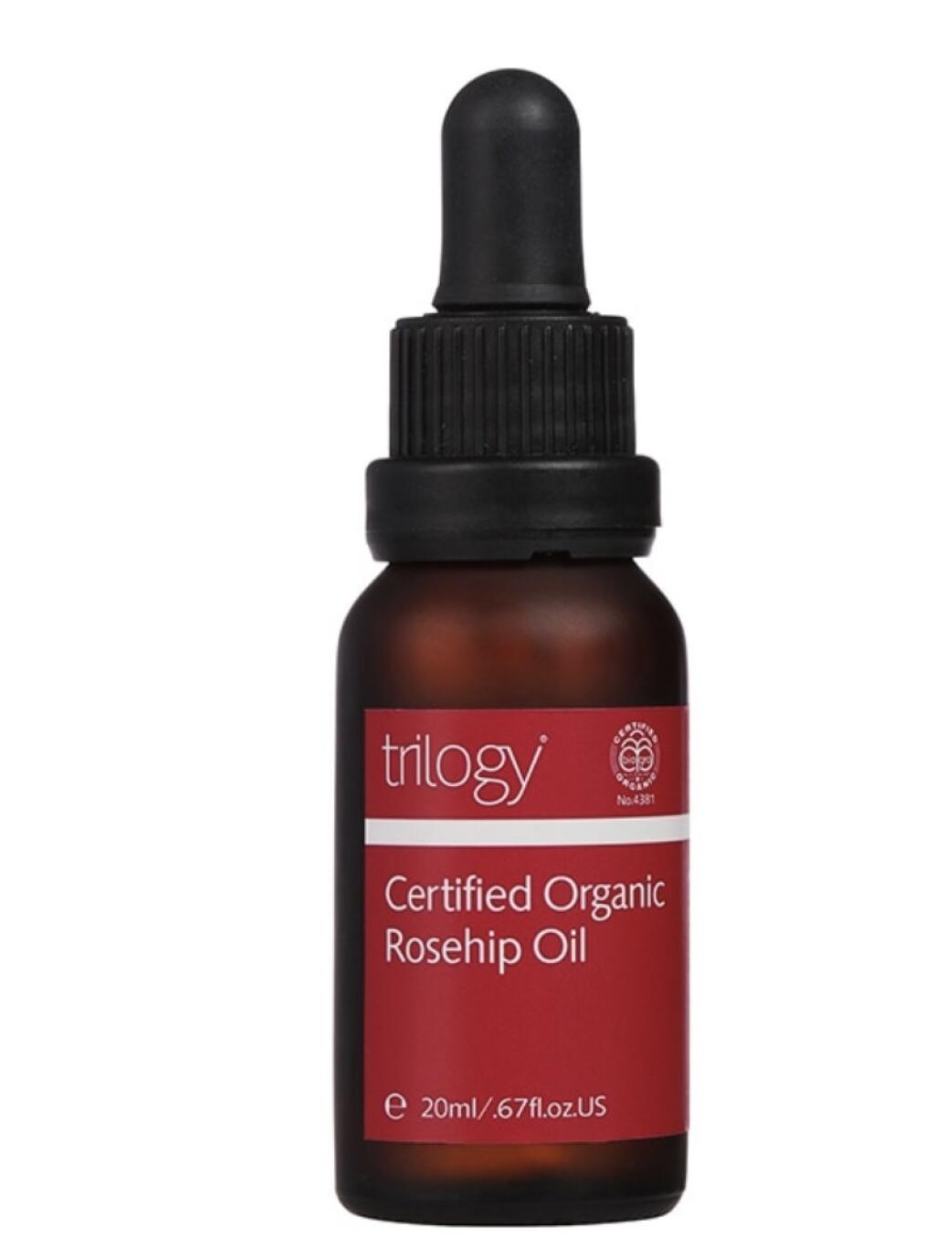 Olej, Certified Organic Rosehip Oil, Trilogy