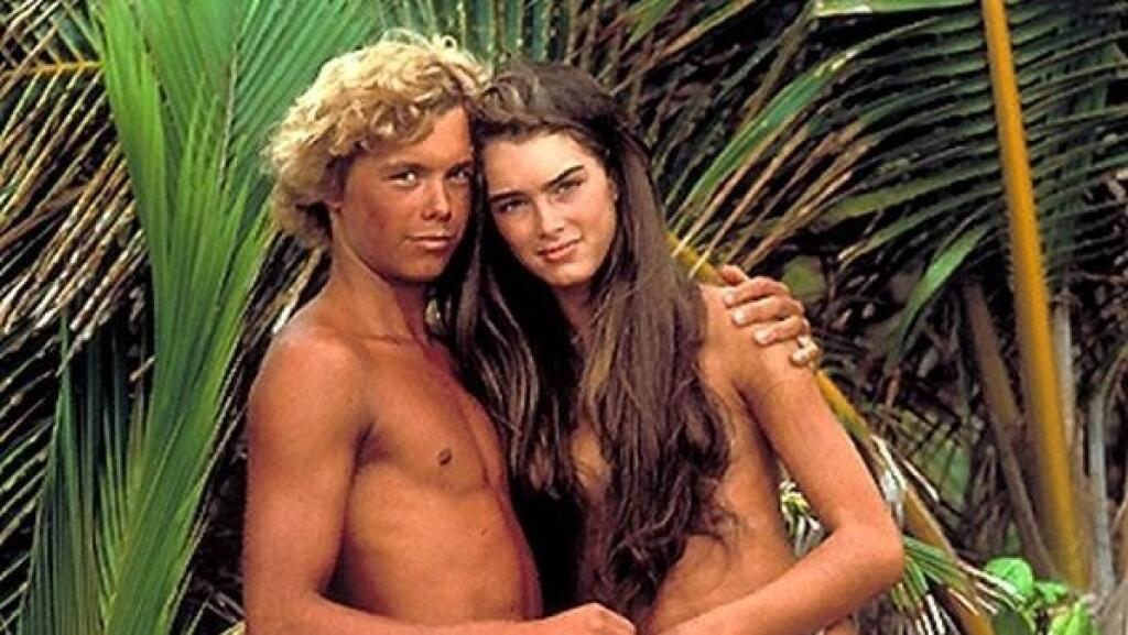 Brooke Shields vo filme Modrá lagúna.