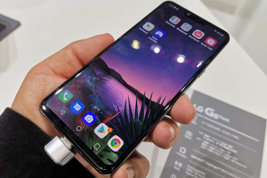 LG G8 ThinQ je navonok nenápadný