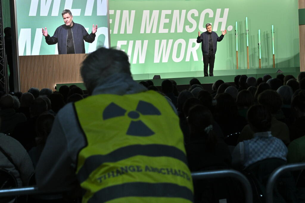 Green Party election campaign event in Aachen