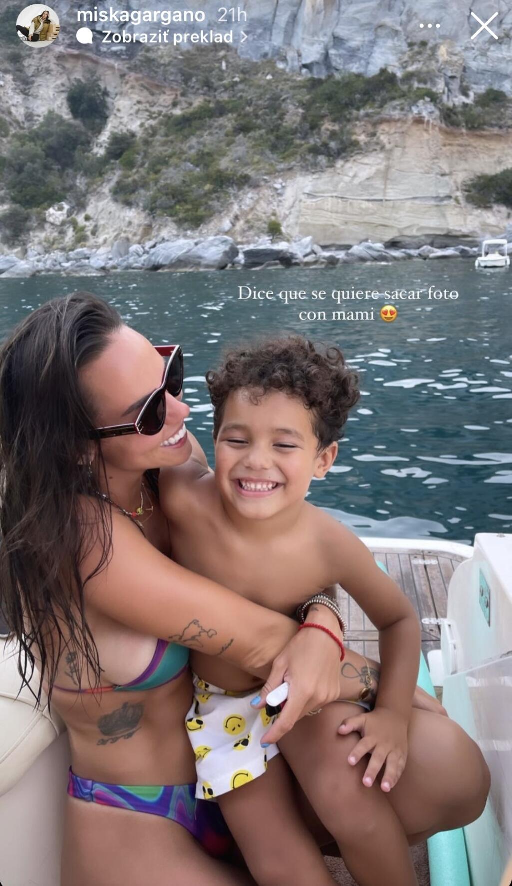 Miška Gargano ukázala vytrénovanú postavu.