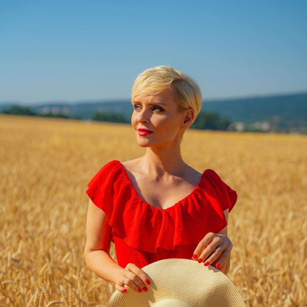 Moderátorka Kvetka Horváthová