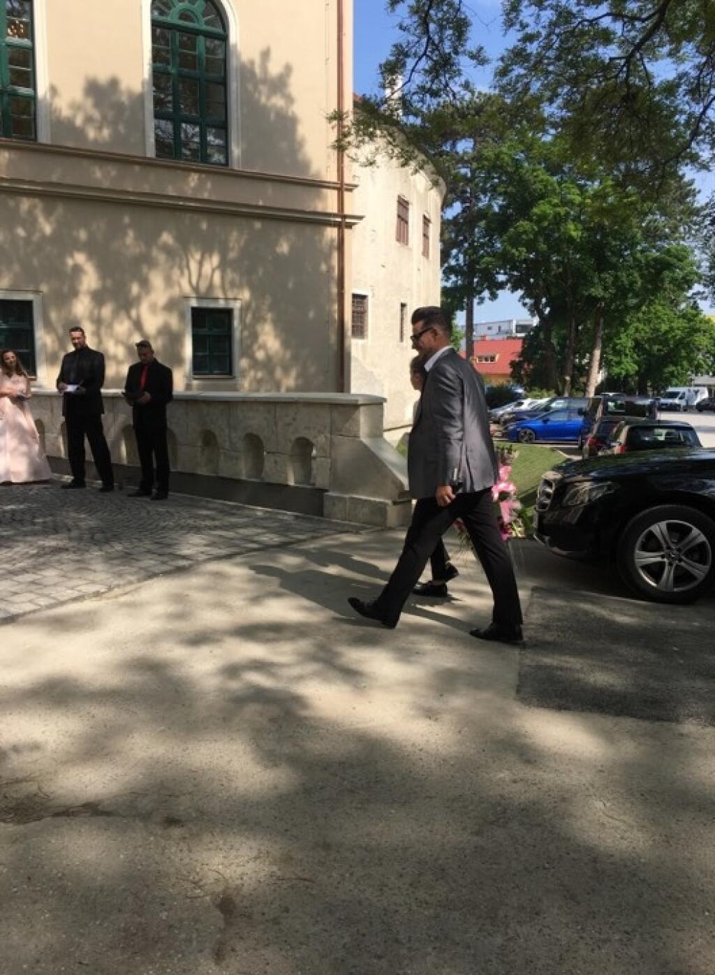 Hudobník Martin Valihora s dcérou.