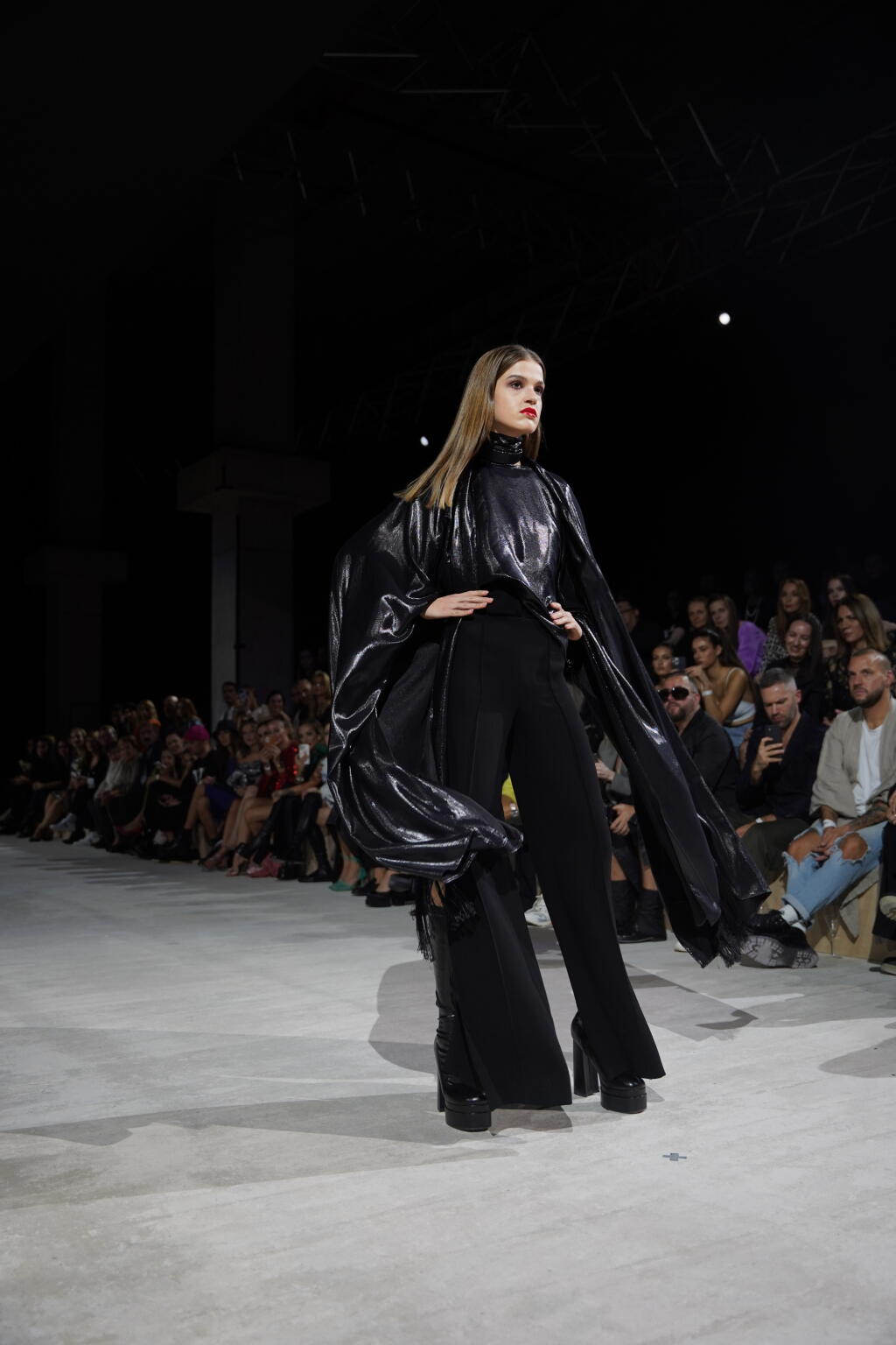 Módna prehliadka Michaely Ľuptákovej na Fashion Live 2022.