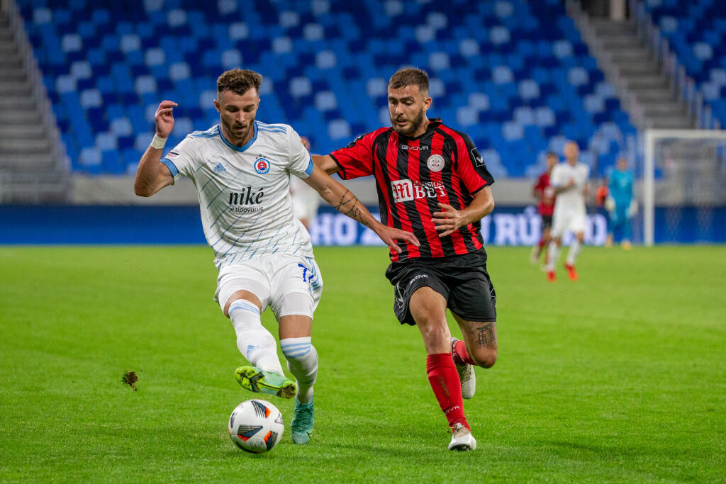 ŠK Slovan Bratislava a Lincoln Red Imps FC sa stretol v zápase tretieho kola kvalifikácie Európskej ligy na Tehelnom poli v Bratislave.